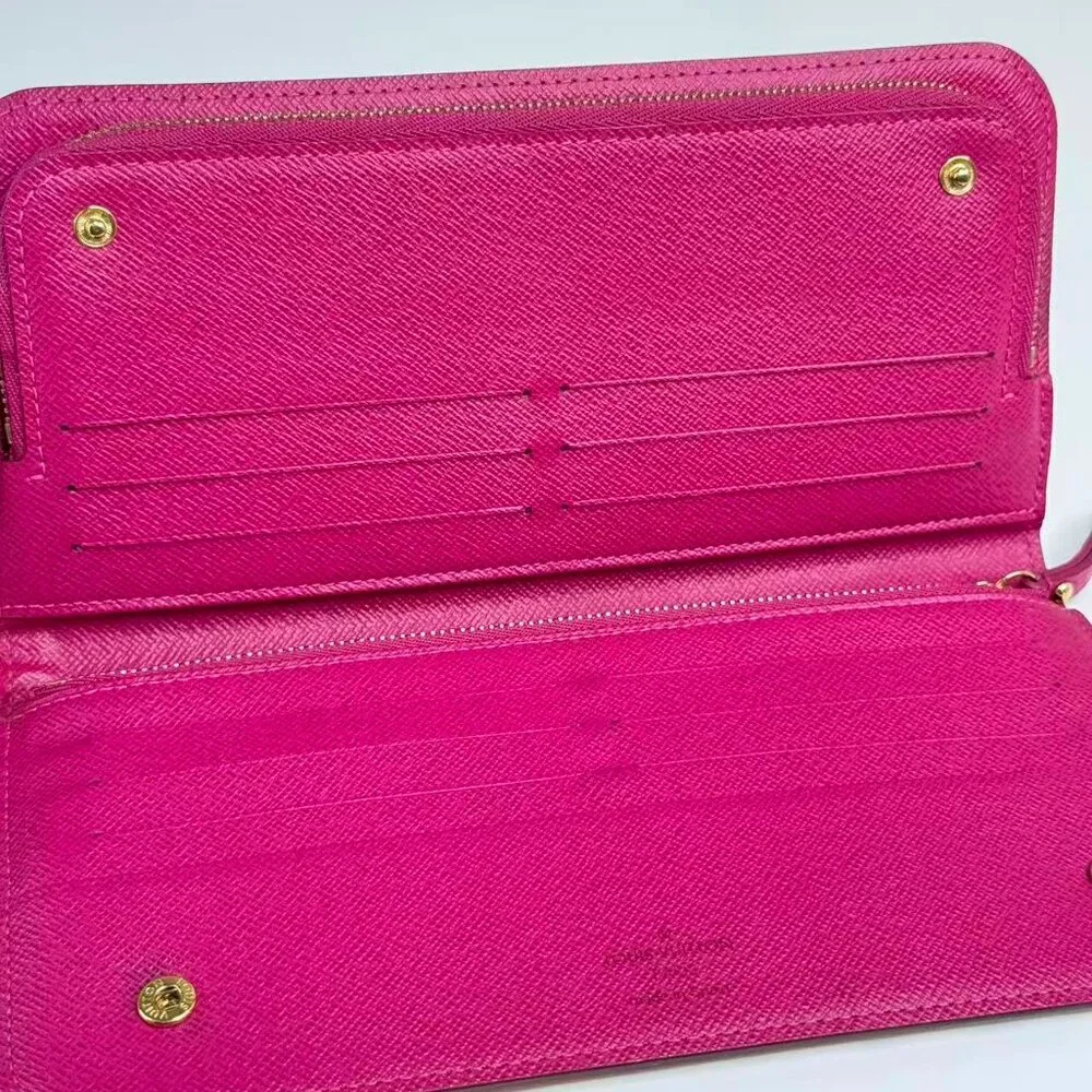 Louis Vuitton White Multicolor Wallet with Colorful Monogram Design